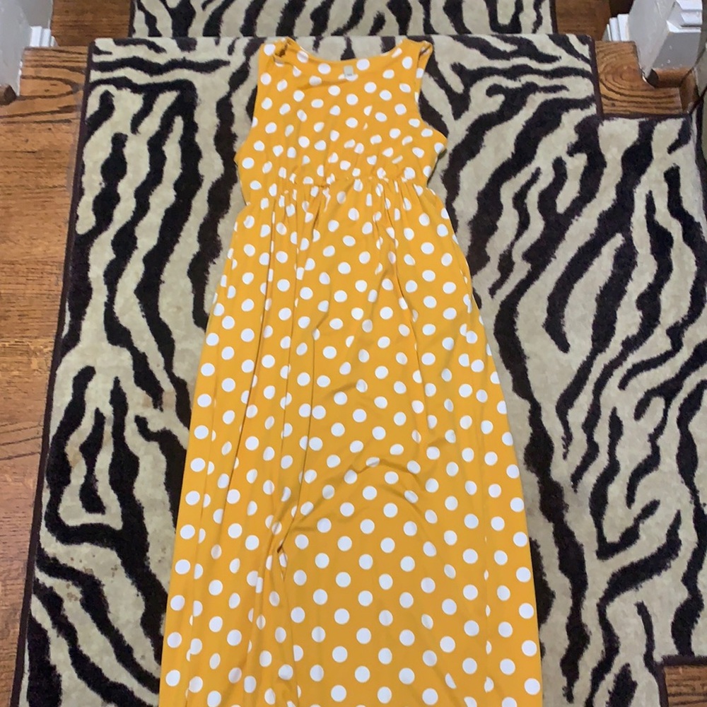 pomelo tween maxi dress